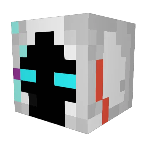 SimplySticks Minecraft avatar head, 3D render