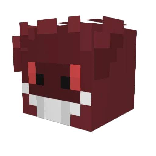 SimplyTheBestEU Minecraft avatar head, 3D render