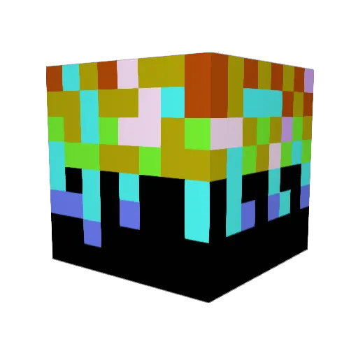 SimplyZay Minecraft avatar head, 3D render