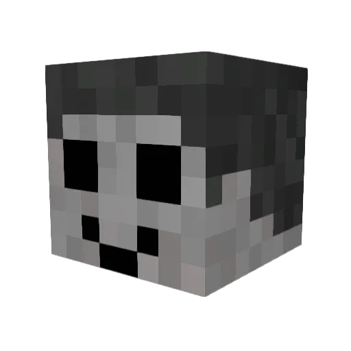 Simply_Calamity Minecraft avatar head, 3D render