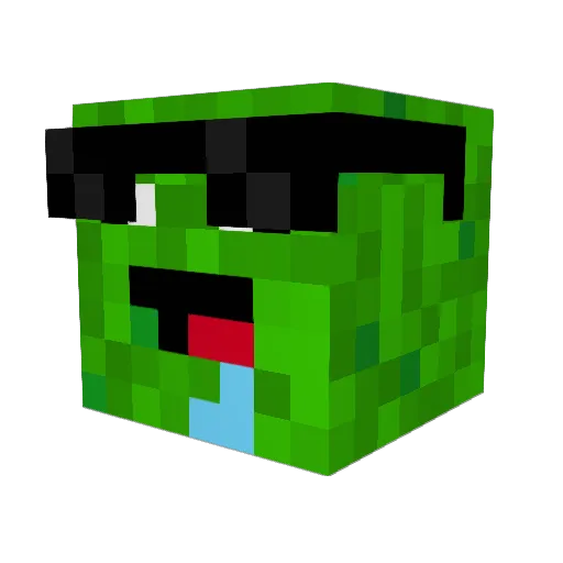 Simply_Cameron Minecraft avatar head, 3D render