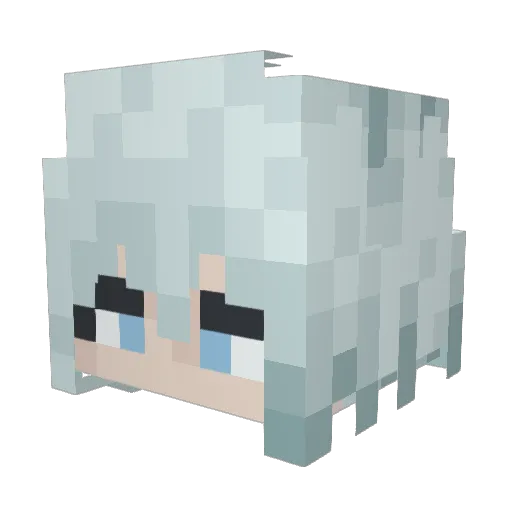 Simply_Dark342 Minecraft avatar head, 3D render