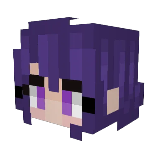 Simply_Judi Minecraft avatar head, 3D render