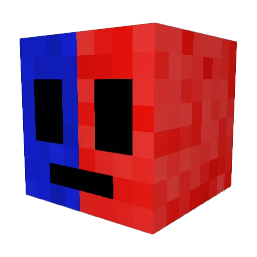 Simson1230 Minecraft avatar head, 3D render