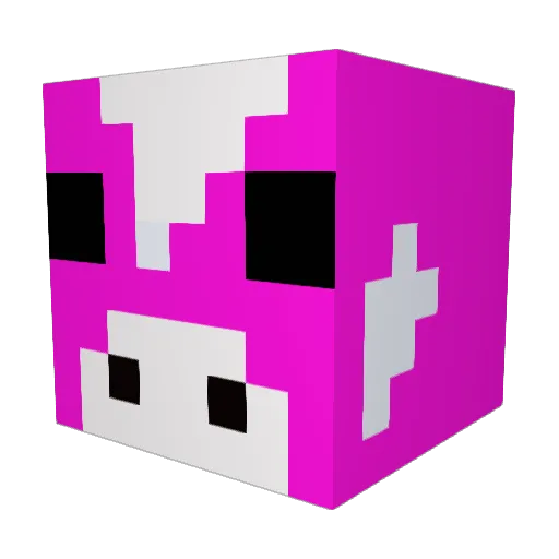 Simson1303 Minecraft avatar head, 3D render