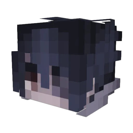 SinEey Minecraft avatar head, 3D render