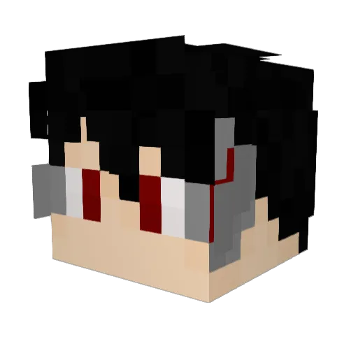 SinGu_s9 Minecraft avatar head, 3D render