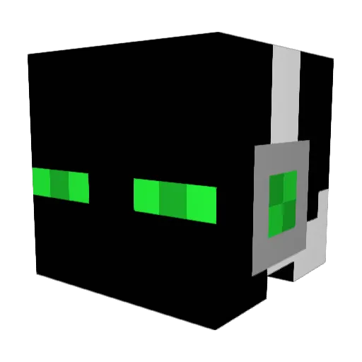 SinKKone Minecraft avatar head, 3D render