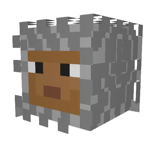 Sin_Ch4n Minecraft avatar head, 3D render