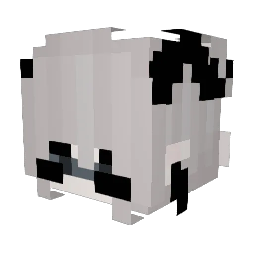 SinaXan Minecraft avatar head, 3D render