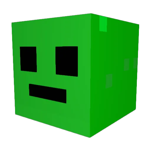 SinatraBAYBAY Minecraft avatar head, 3D render