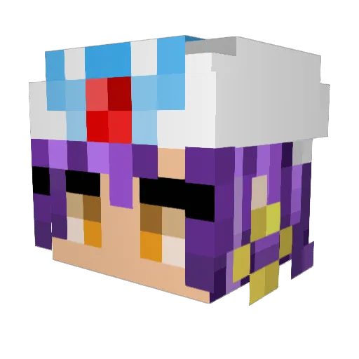 SinbadJavar Minecraft avatar head, 3D render