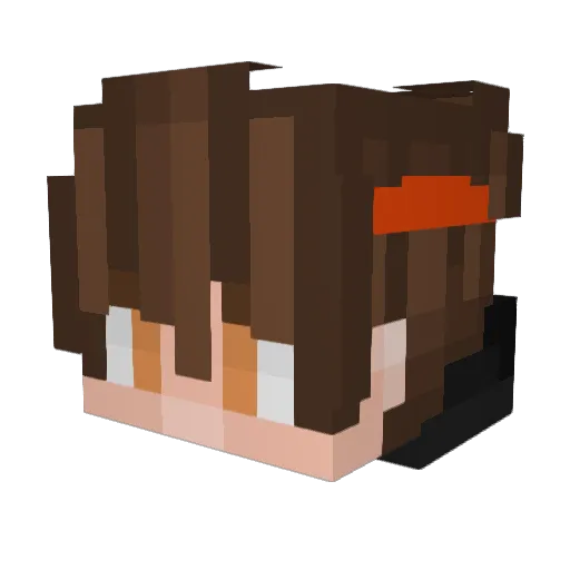 SincaESP Minecraft avatar head, 3D render