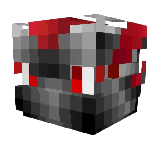 SincapAlper Minecraft avatar head, 3D render