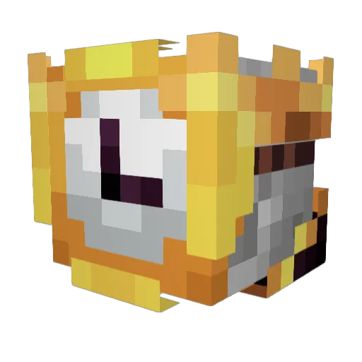 SincererFoil Minecraft avatar head, 3D render