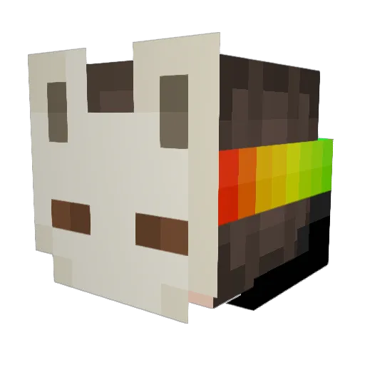 SinchMC Minecraft avatar head, 3D render