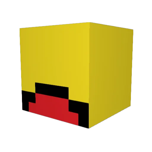 Sinci3791 Minecraft avatar head, 3D render