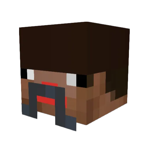 SindreReidun Minecraft avatar head, 3D render
