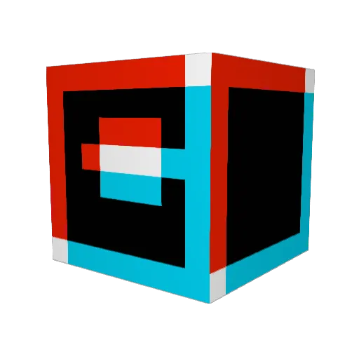 Sindtwo Minecraft avatar head, 3D render