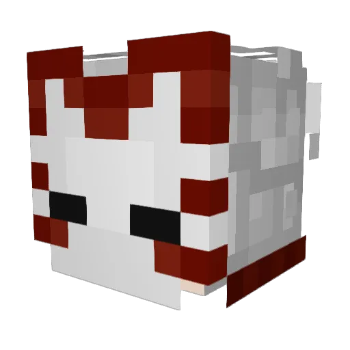 SinfroEZ Minecraft avatar head, 3D render