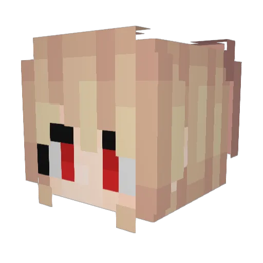SinfulThinking Minecraft avatar head, 3D render