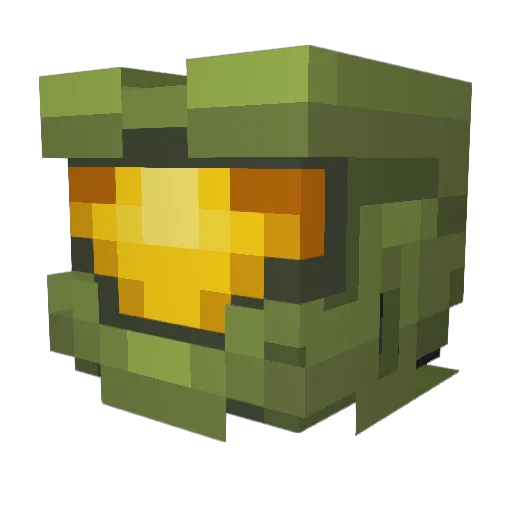 SinghDaKing Minecraft avatar head, 3D render