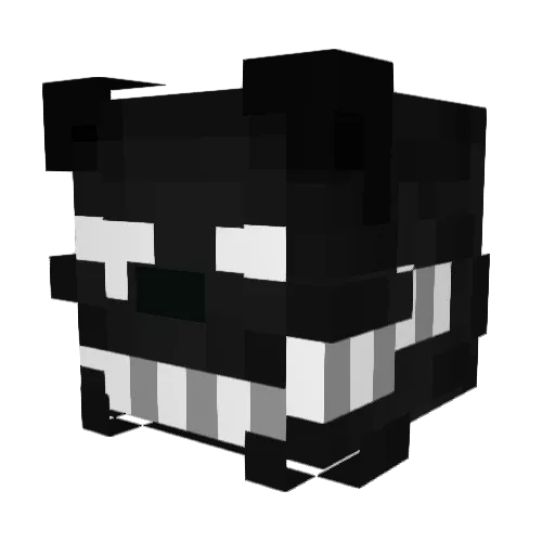 Sinigaming123 Minecraft avatar head, 3D render