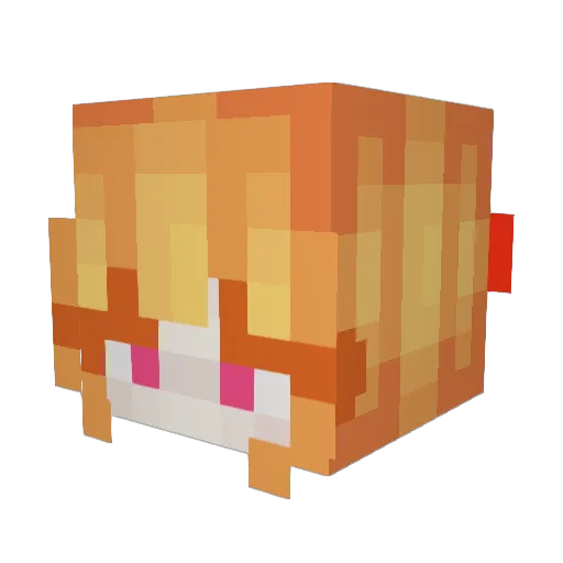 SinisterDuck208 Minecraft avatar head, 3D render