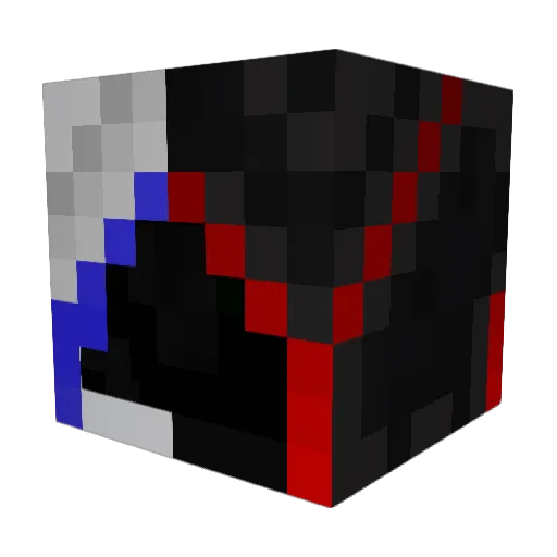 SinisterMatrix Minecraft avatar head, 3D render