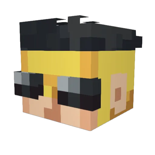Sinister_mark113 Minecraft avatar head, 3D render
