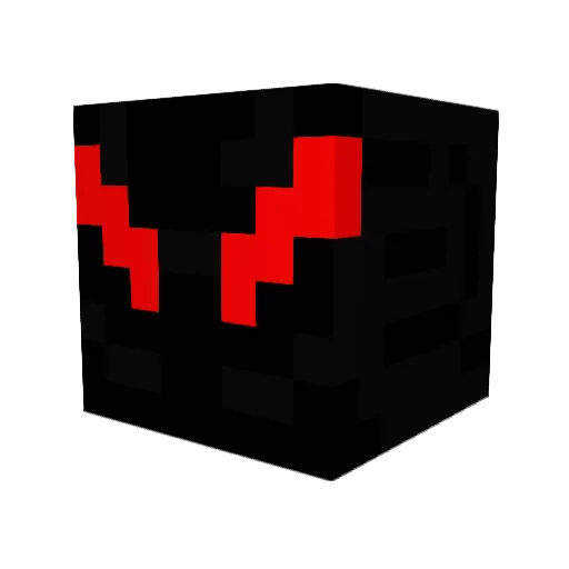 Siniz_X Minecraft avatar head, 3D render