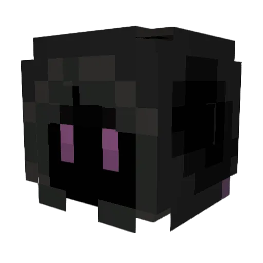 Sinjester Minecraft avatar head, 3D render