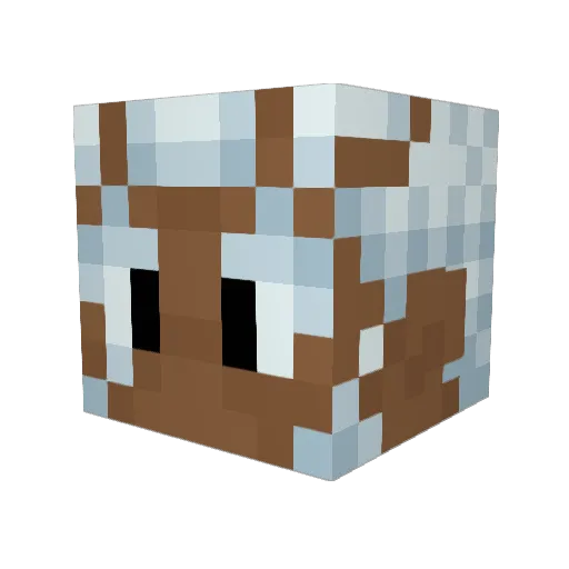 SinkyPinkyPonky Minecraft avatar head, 3D render