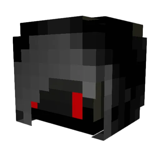 Sinnmeister Minecraft avatar head, 3D render