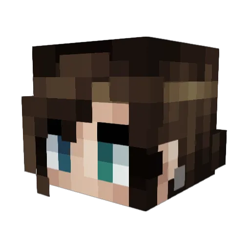 Sinny_69 Minecraft avatar head, 3D render