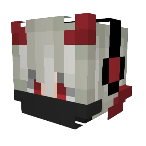 Sinox__ Minecraft avatar head, 3D render