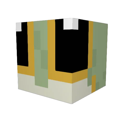 Sinplistik Minecraft avatar head, 3D render