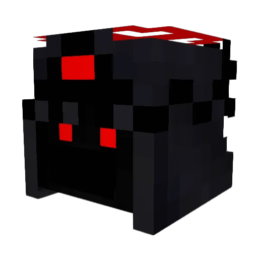 Sintaros Minecraft avatar head, 3D render