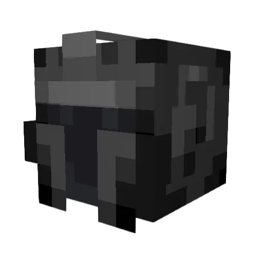 Sinth_ Minecraft avatar head, 3D render