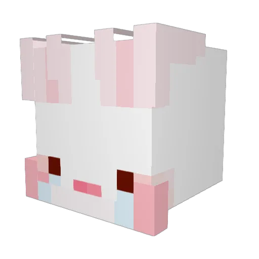 SionDJ Minecraft avatar head, 3D render