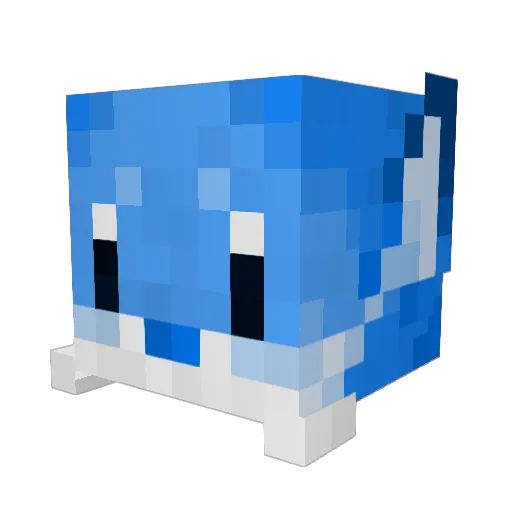 Sion_Kim Minecraft avatar head, 3D render