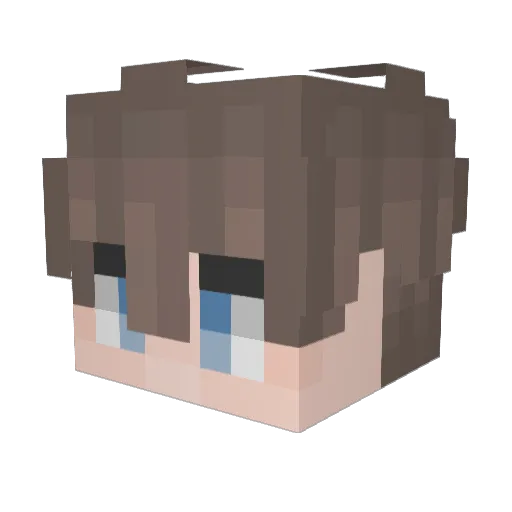 SipakSofer Minecraft avatar head, 3D render