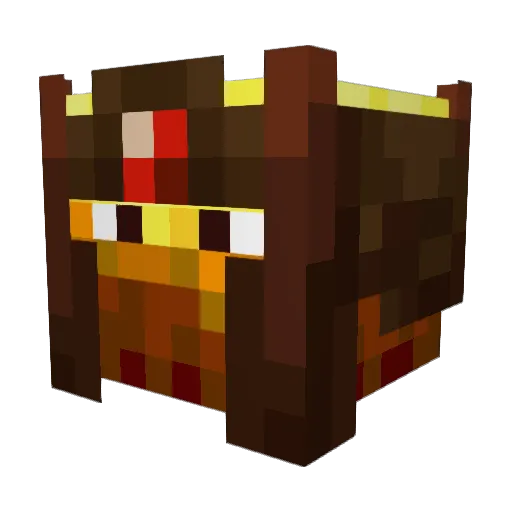 SiphonicBlock68 Minecraft avatar head, 3D render