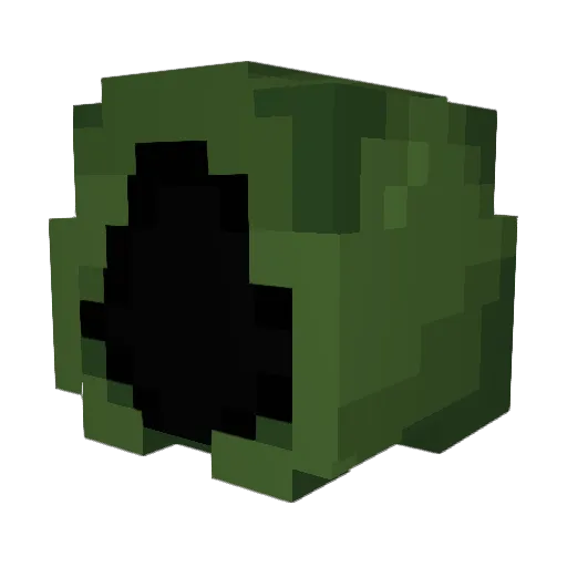 Sipinen Minecraft avatar head, 3D render