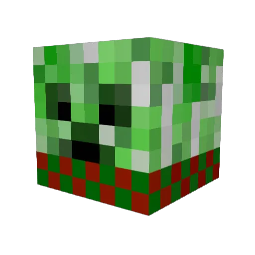 SippinUpSizzurp Minecraft avatar head, 3D render