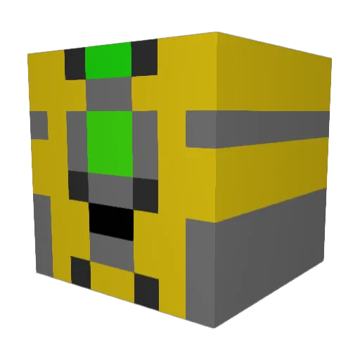 SipsSomeTea Minecraft avatar head, 3D render