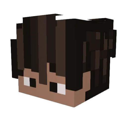 Sir4rg3ntum Minecraft avatar head, 3D render