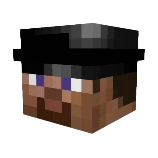 Sir94Richard Minecraft avatar head, 3D render