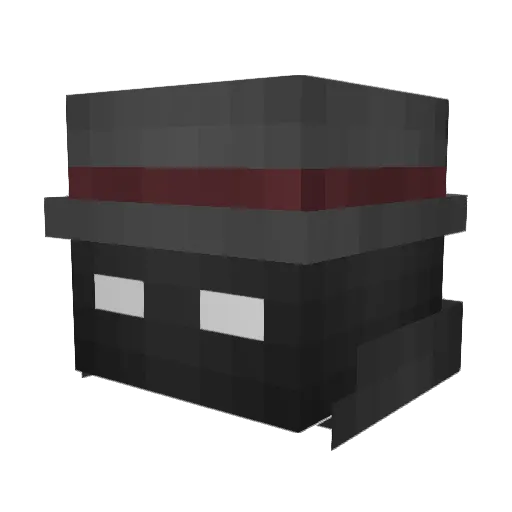 SirAnibus Minecraft avatar head, 3D render