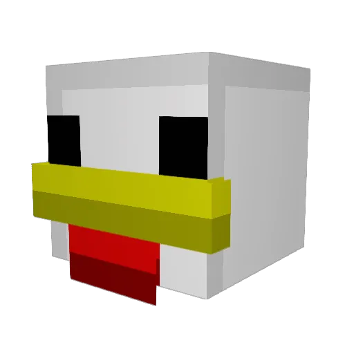 SirArdonte Minecraft avatar head, 3D render